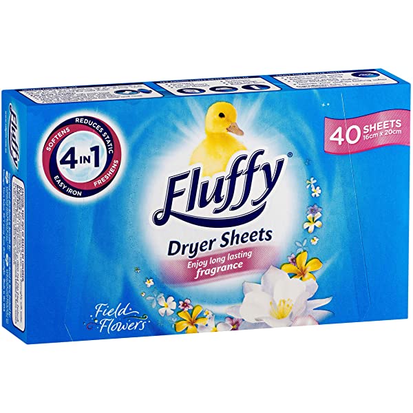 Fluffy Tumble Dryer Sheets 40pk