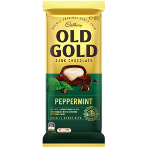 Cadbury Old Gold Block Peppermint 180g