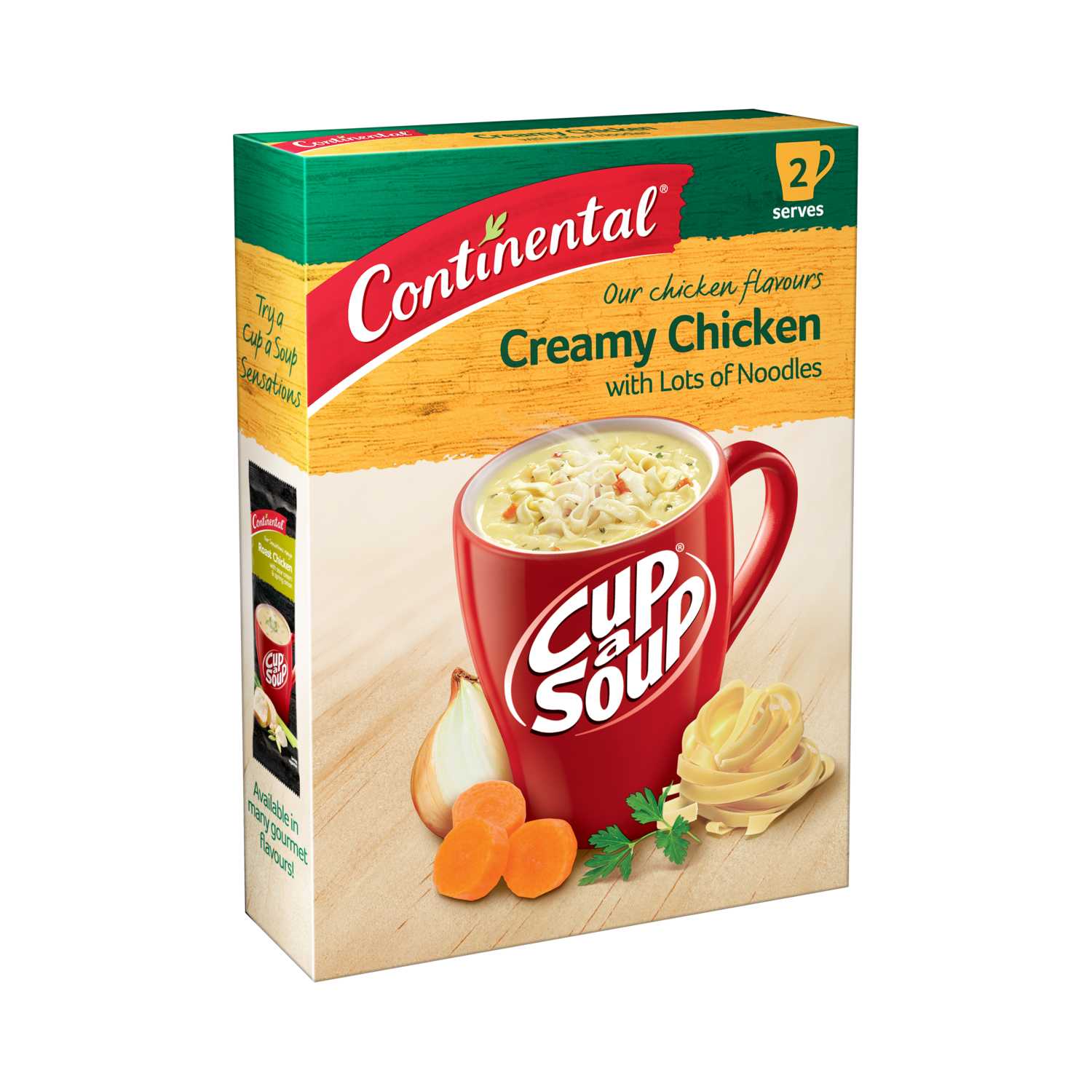 Continental Cup a Soup Creamy Chicken Lots of Noodles 60g