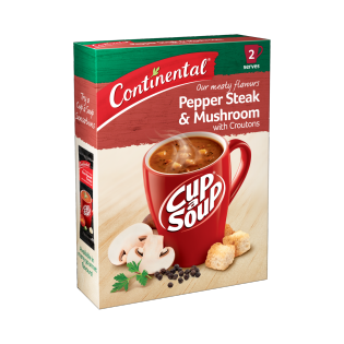 Continental Cup a Soup Pepper Steak & Mushroom 52g