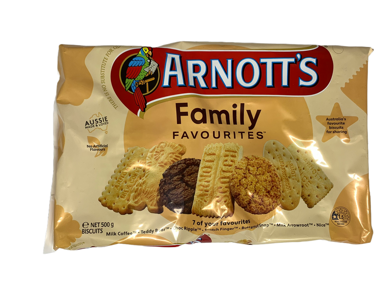Arnotts Family Favourites  500g