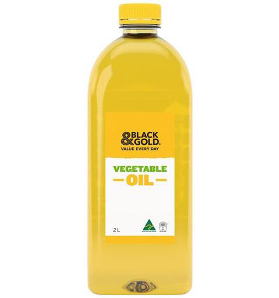 Black & Gold Vegetable Oil 2L