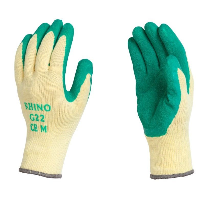 Rhino Green Hands Gardening Gloves Medium 1pr