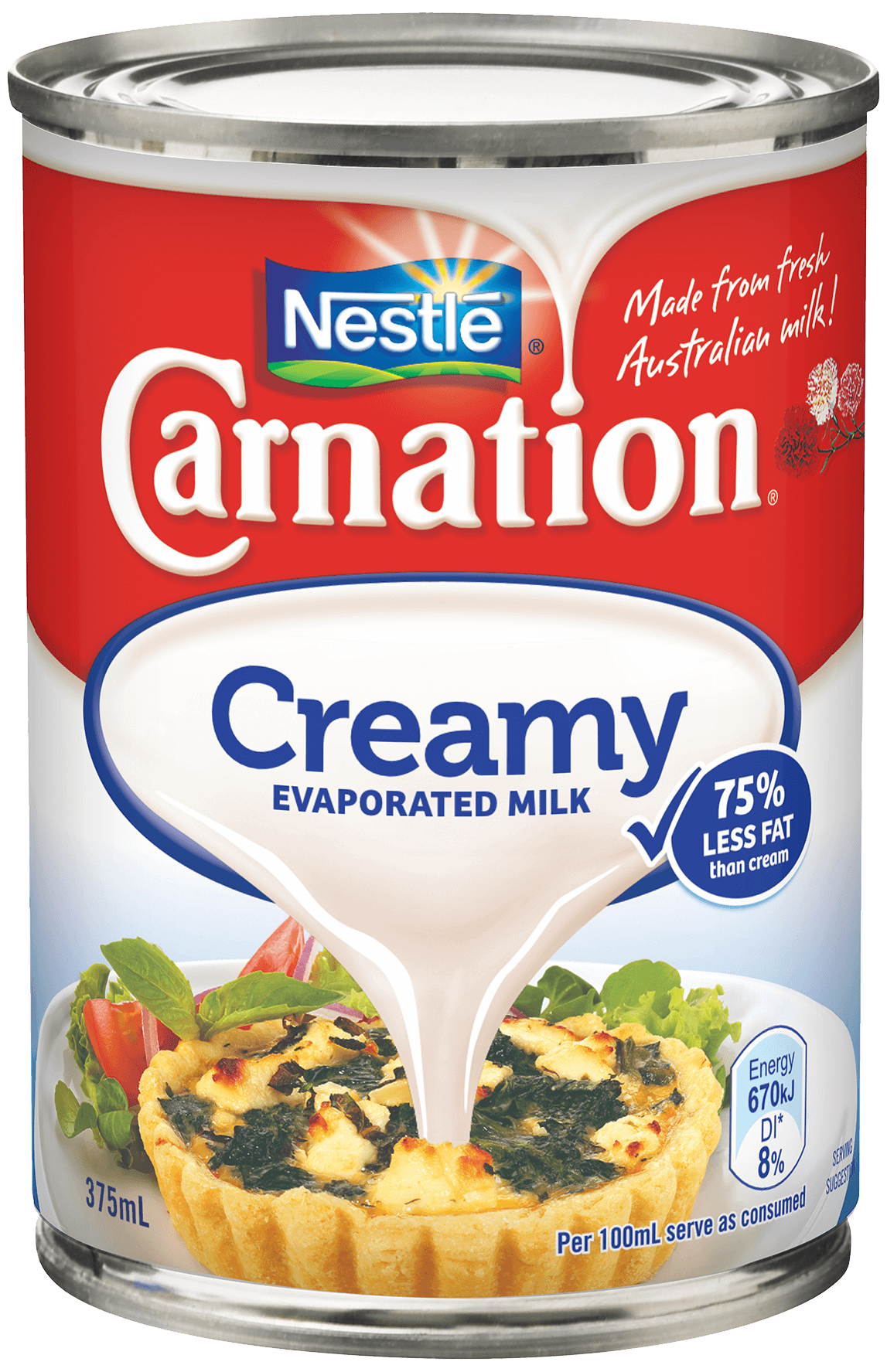 Carnation Evaporated Milk Creamy 340ml