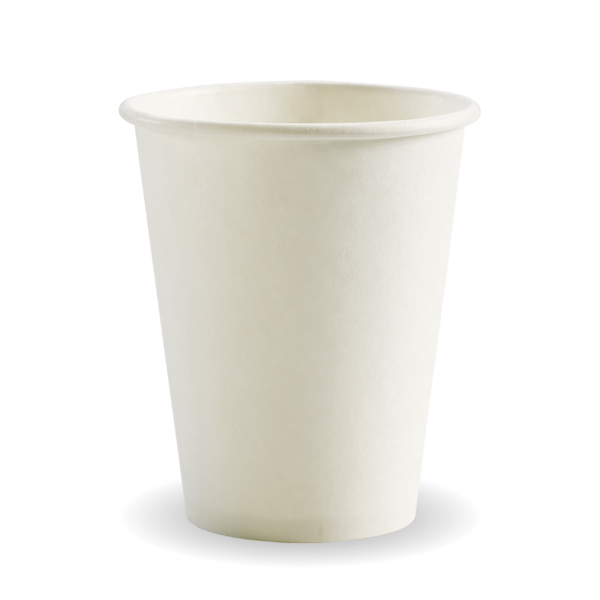 Coffee Cup Single Wall White 8oz 1000/Box
