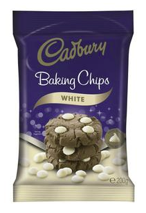 Cadbury Baking Chips White 200g