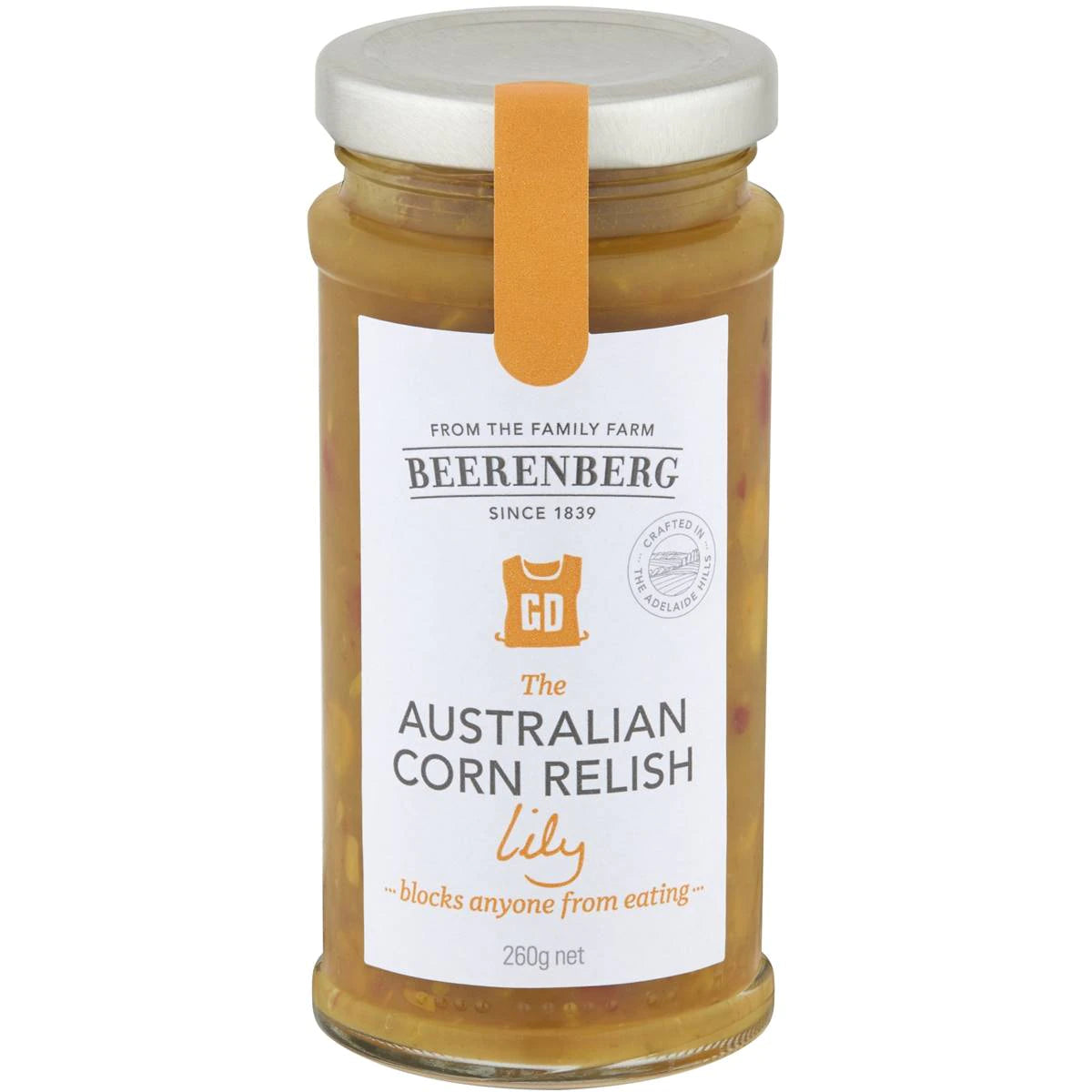Beerenberg Australian Corn Relish 260g