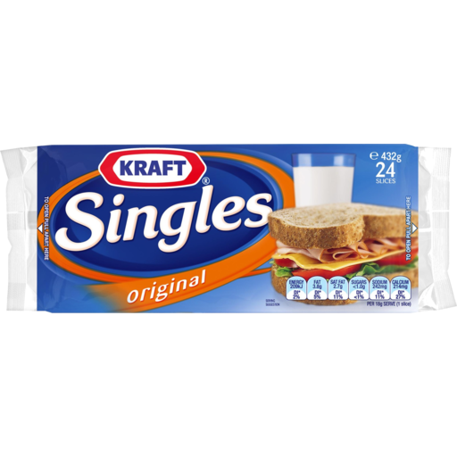 Kraft Singles Cheese Slices Original 24pk
