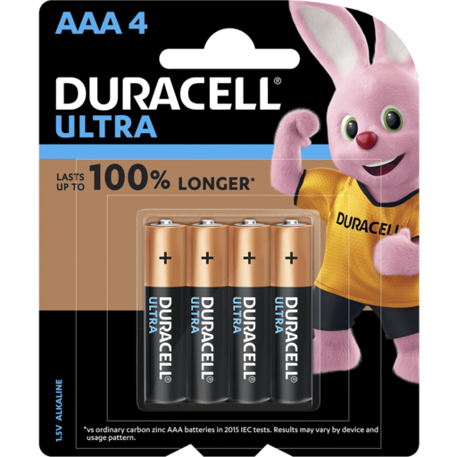 Duracell Ultra AAA 4pk