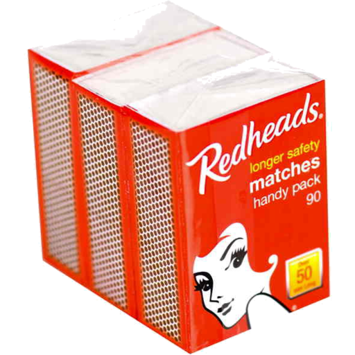 Redheads Handi Pack Matches 270pk