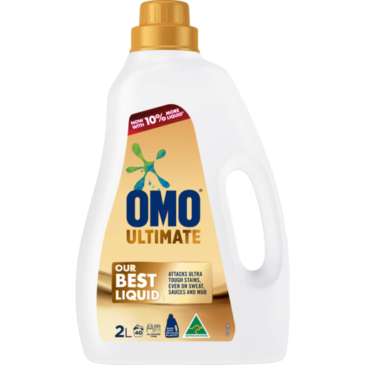 Omo Front & Top Loader Liquid Ultimate 2L