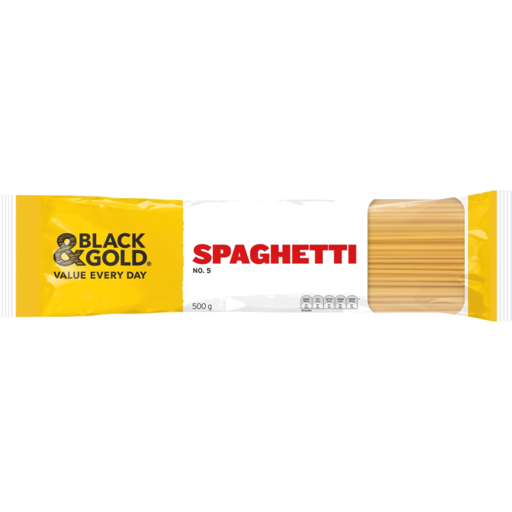 Black & Gold Spaghetti 500g