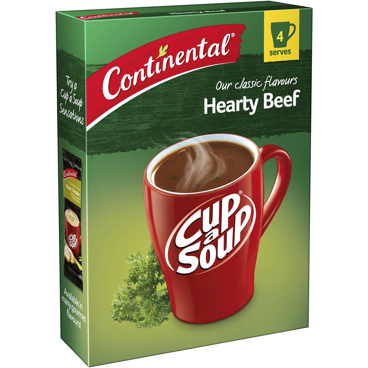 Continental Cup A Soup Classic Hearty Beef 4 serve