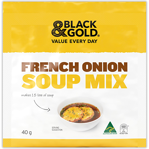 Black & Gold Soup Mix French Onion 40g