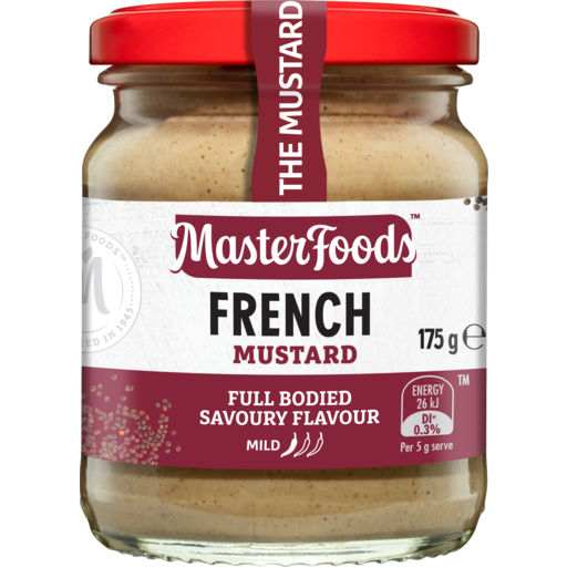 Masterfoods Mustard French 175g