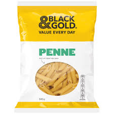 Black & Gold Penne Pasta 500g