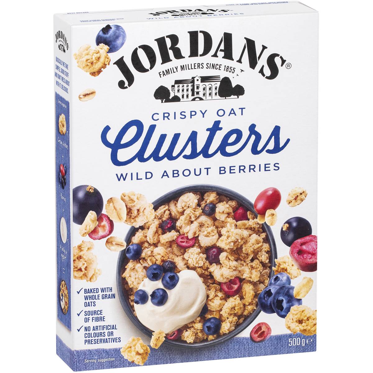 Jordans Crispy Oat Clusters Wild About Berries 500g