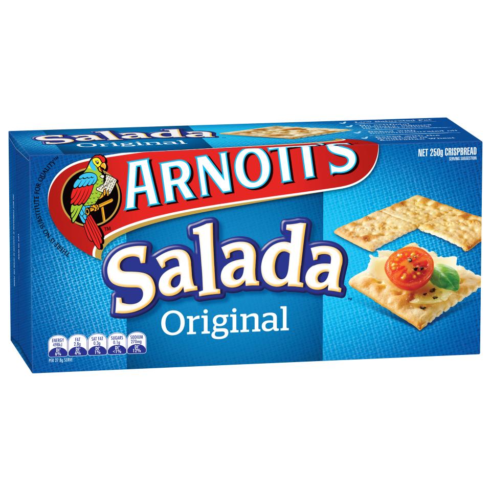 Arnotts Salada Original Crackers 250g