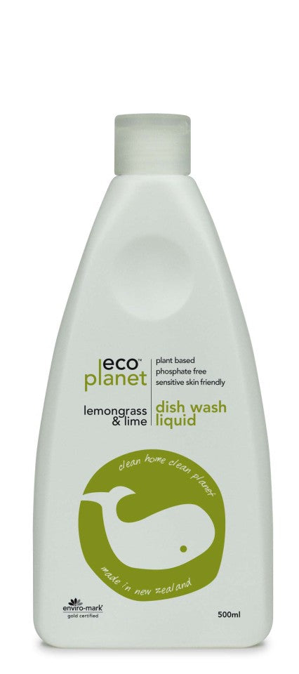 EcoPlanet Dish Wash Liquid Lemongrass & Lime 500ml
