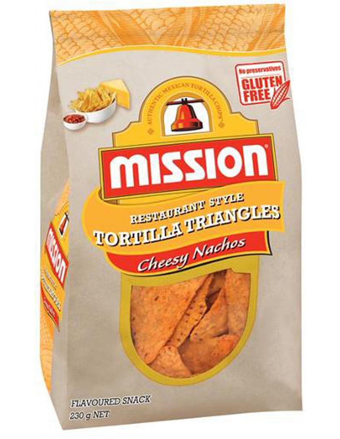 Mission Tortilla Triangles Cheesy Nachos 230g