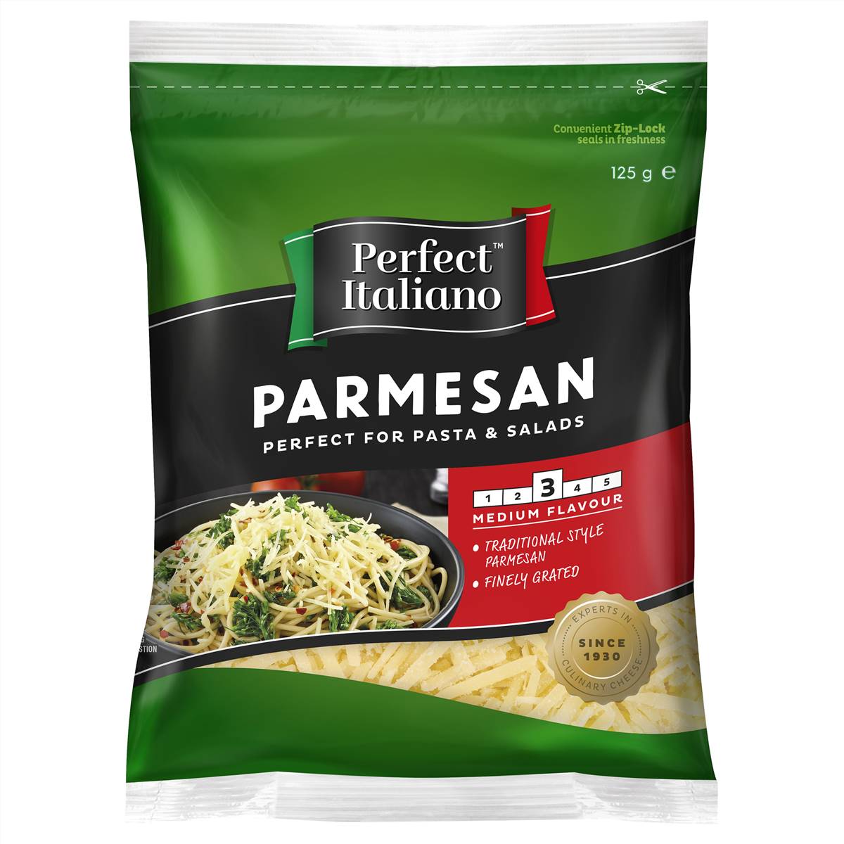 Perfect Italiano Grated Parmesan 125g