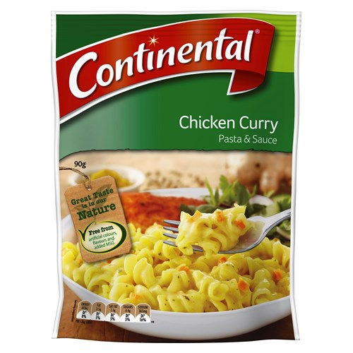 Continental Pasta & Sauce Chicken Curry 90g