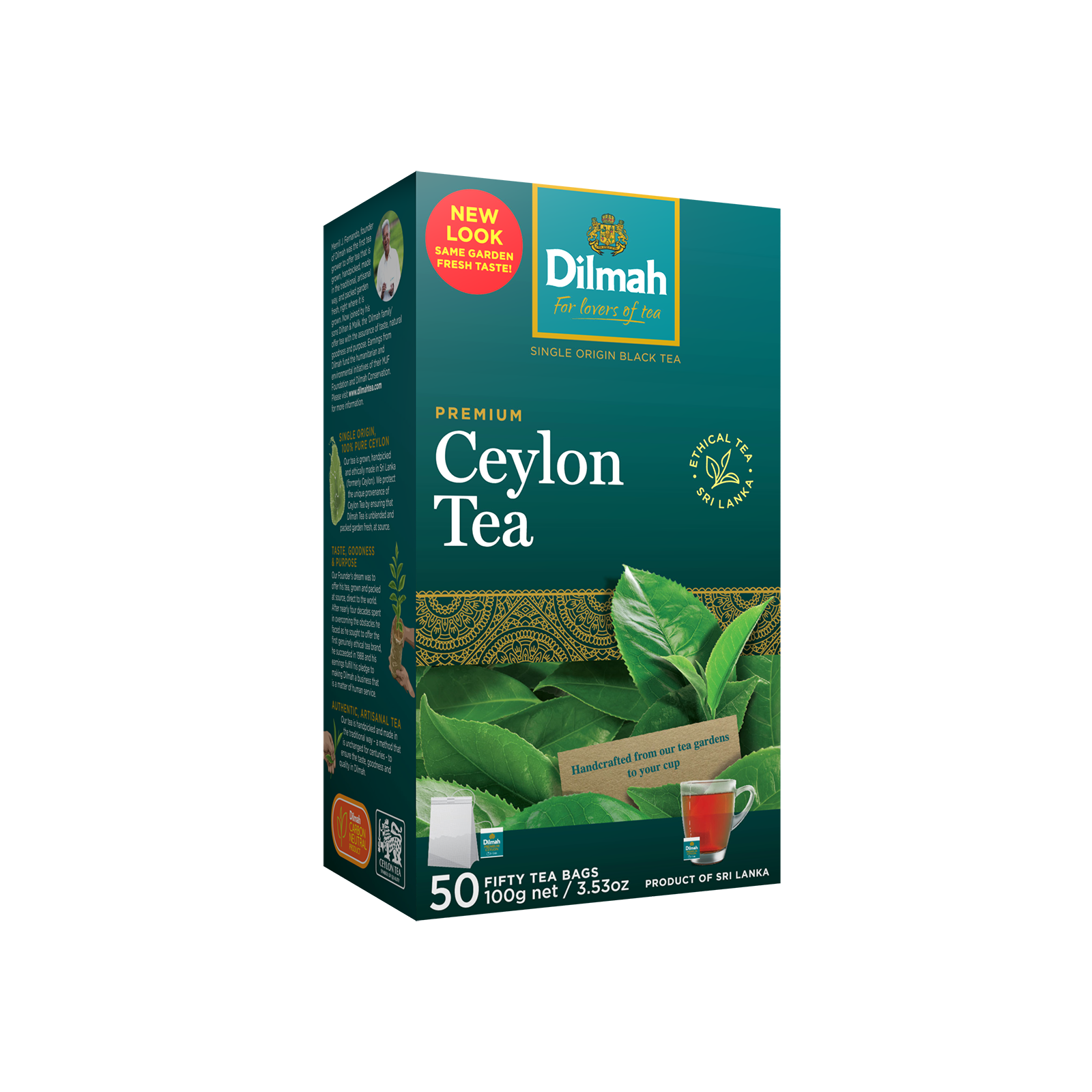 Dilmah Premium Tea Bags 50pk