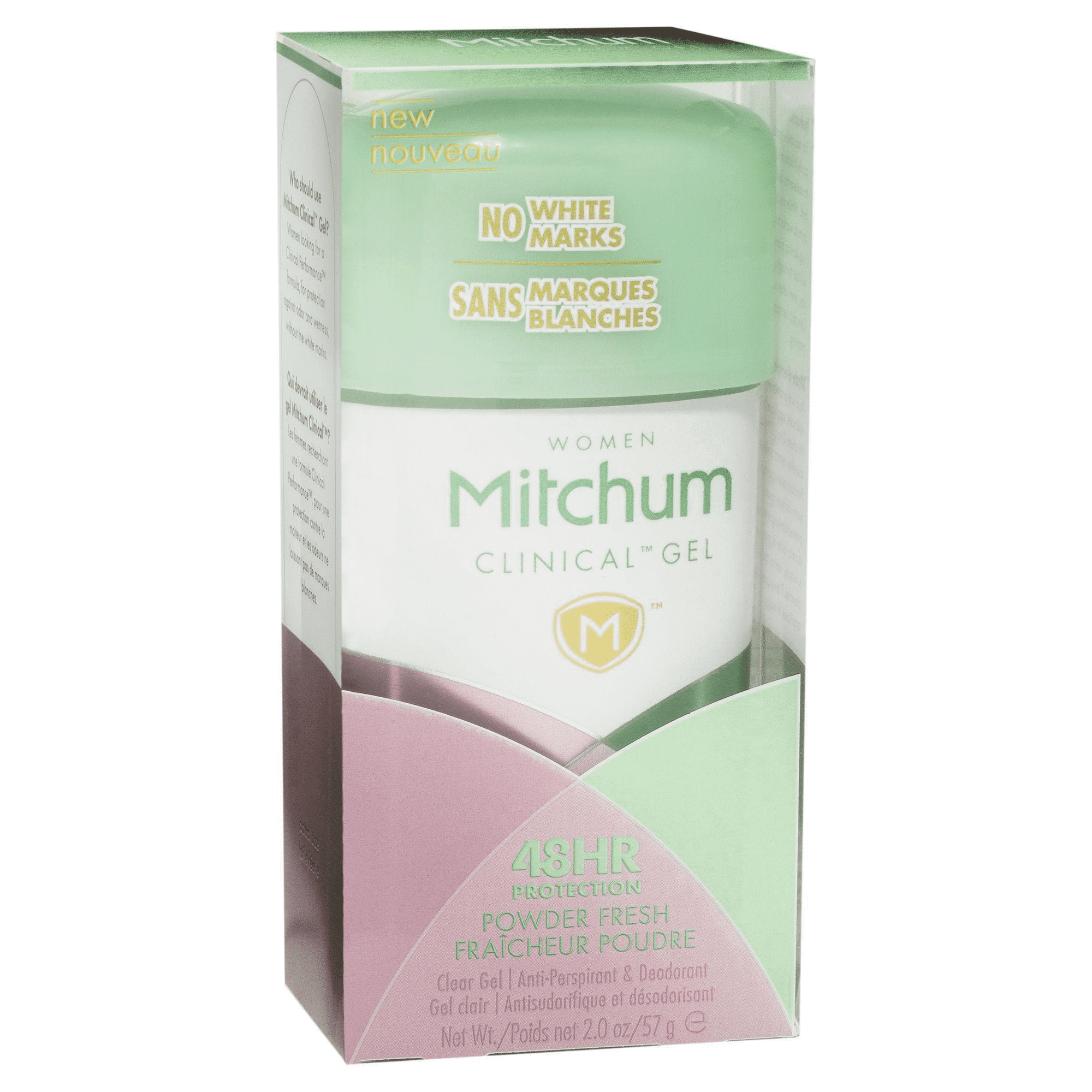 Mitchum Clinical Gel Powder Fresh 57g