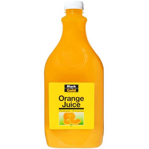 Black & Gold Juice Orange 2L