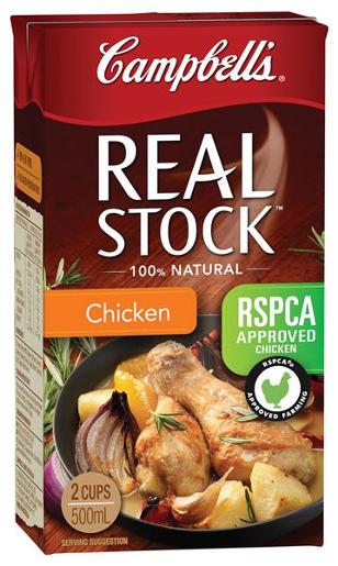 Campbells Real Stock Chicken 500ml