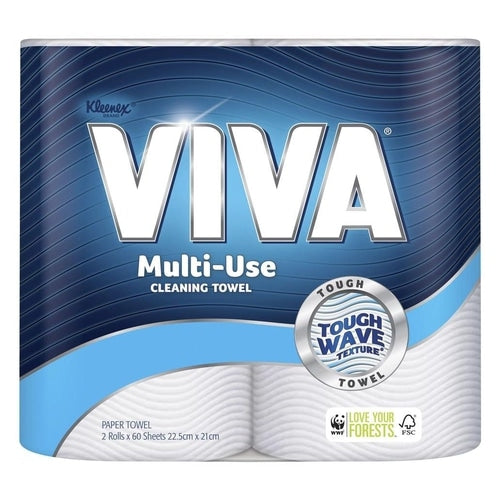 Viva White Paper Towel 2pk