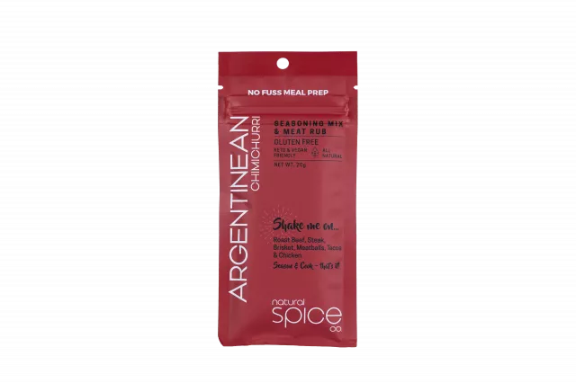 Natural Spice Co Seasoning & Meat Rub Argentinean 20g