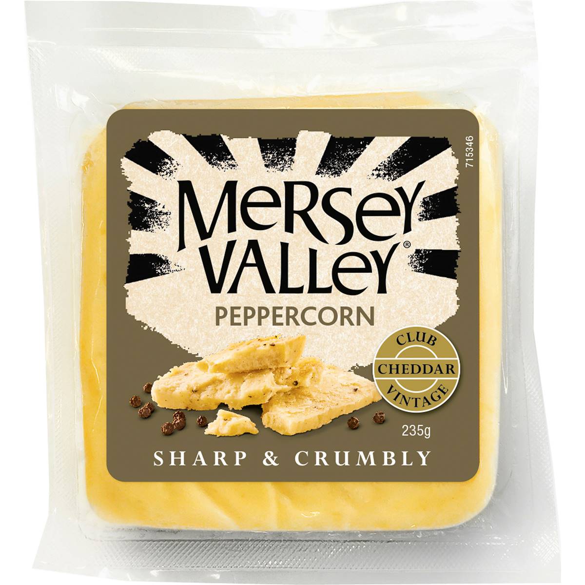 Mersey Valley Sharp & Crumbly Peppercorn 235g