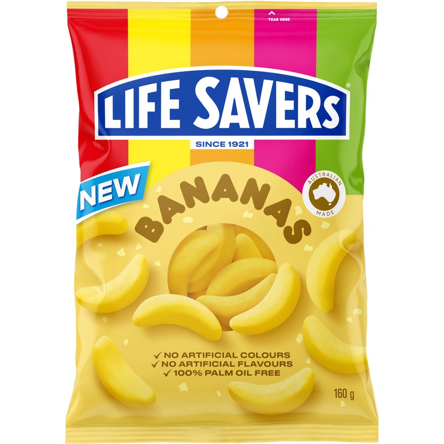 Life  Savers Bananas 160g