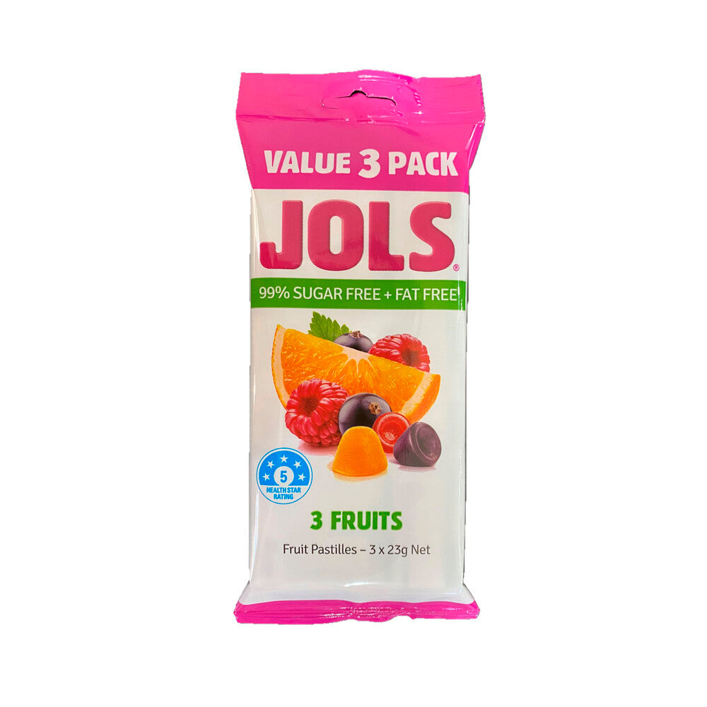 Jols 3 Fruits 3pk 69g