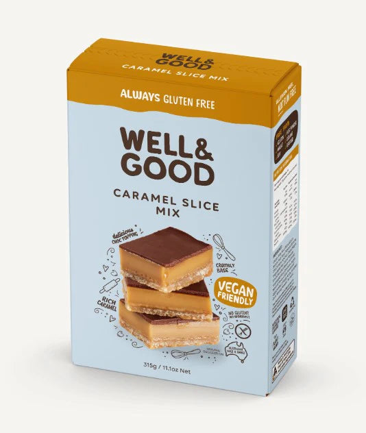 Well & Good Caramel Slice Mix 315g