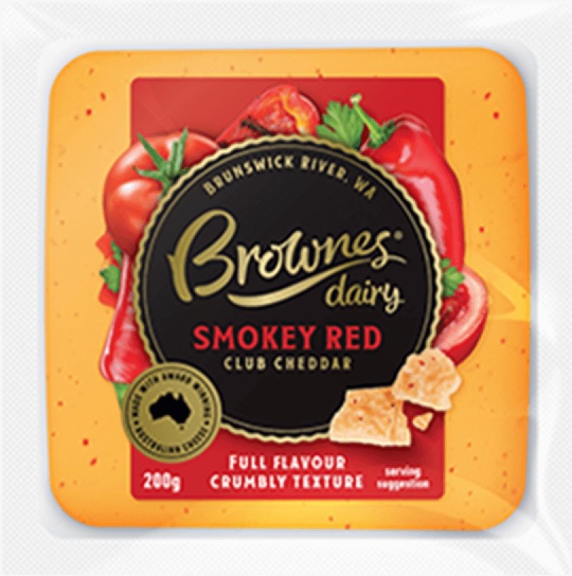 Brownes Cheese Cheddar Smokey Red 200g