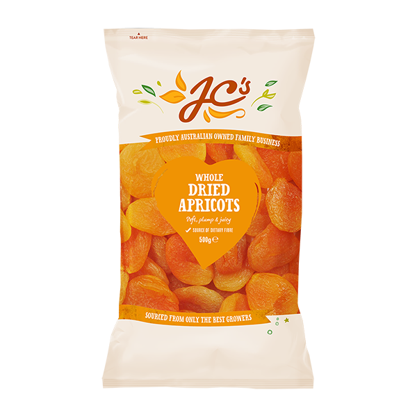 JC Apricots Dried 200g