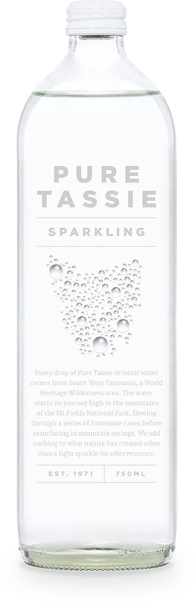 Pure Tassie Sparkling Water 750ml