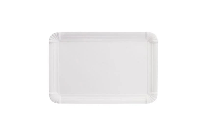 Estilo Coated Rectangle Snack Plate 25pk