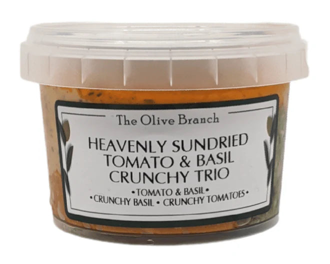 Olive Branch Heavenly Sun Dried Tomato & Basil Crunchy Dip 250g