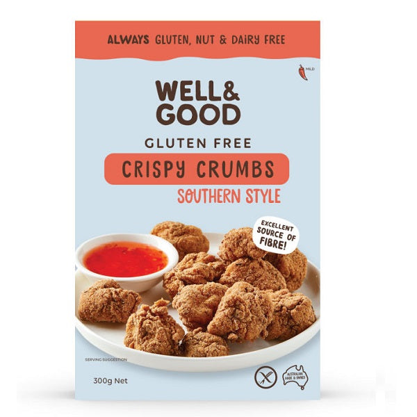 Well & Good Crispy Crumbs Southern Style GF 300g