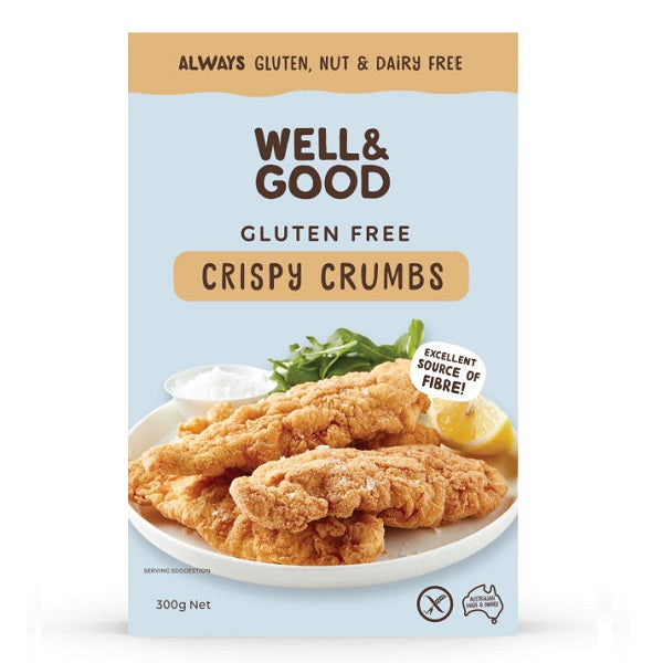 Well & Good Crispy Crumbs GF 300g