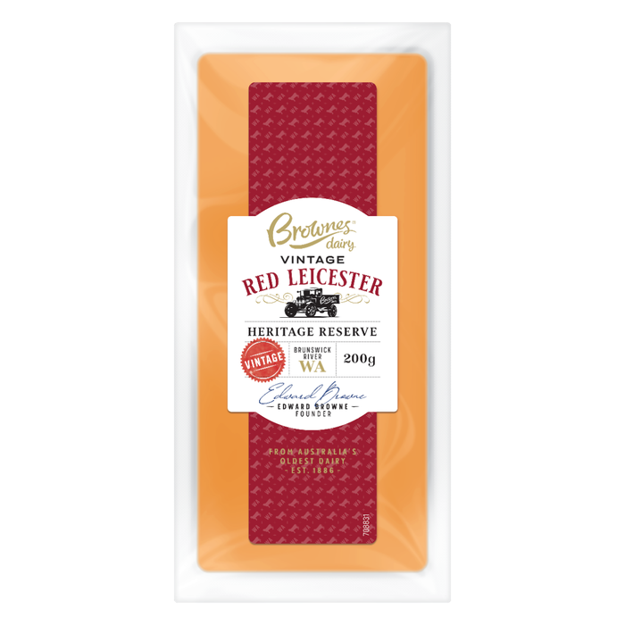 Brownes Cheese Red Leicester 200g