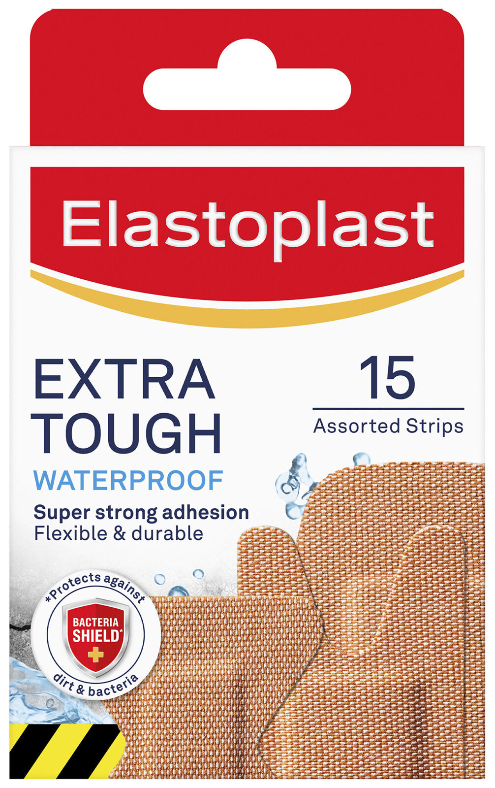 Elastoplast Extra Tough Waterproof 15 Assorted Strips