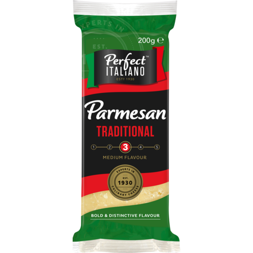 Perfect Italiano Parmesan Cheese Block 200g