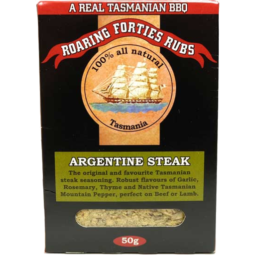 Roaring 40s Rubs Argentine Steak 50g