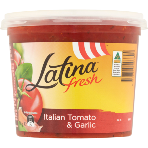 Latina Sauce Tomato & Garlic 425g