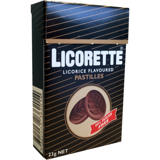 Licorette Pastilles Licorice 23g