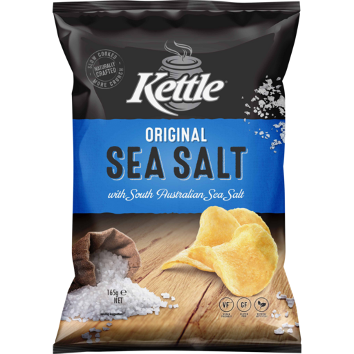 Kettle Chips Original Sea Salt 165g